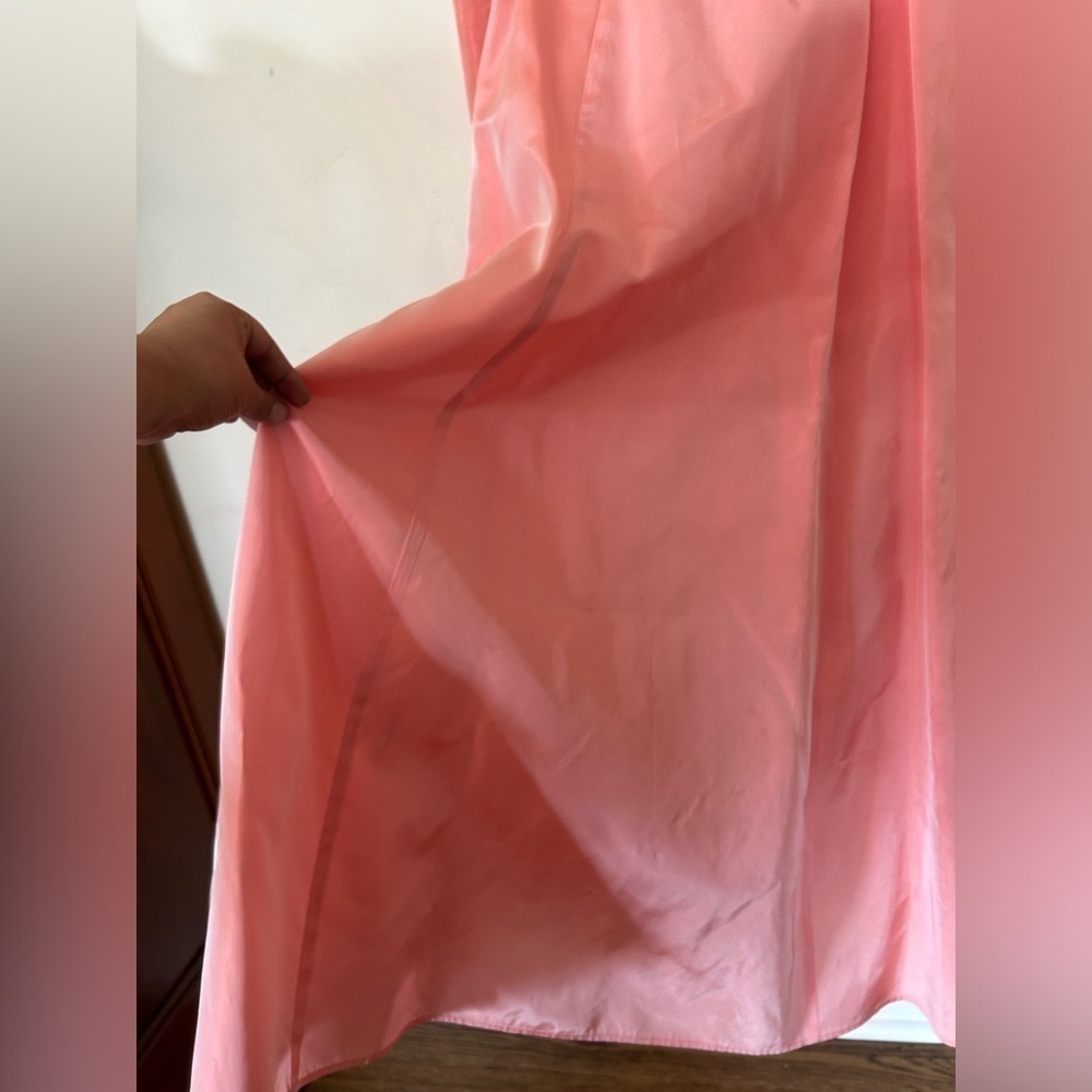 VTG Y2K BE SMART SLEEVELESS SPARKLE TIE AND SKARF MAXI DRES 5/6 HOCO Homecoming - Picture 6 of 15